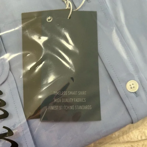 NWT Big and Tall Double pump Dress Shirt - Picture 6 of 7